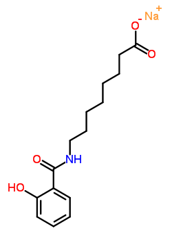 8-(2-羟基苯甲酰胺基)辛酸钠